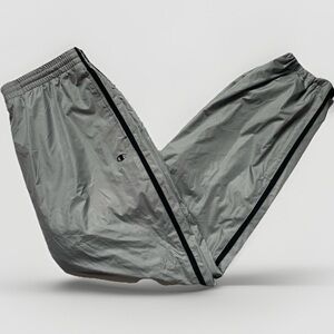 Mens Vintage Classic Champion Windbreaker Athletic Tracksuit Pants
